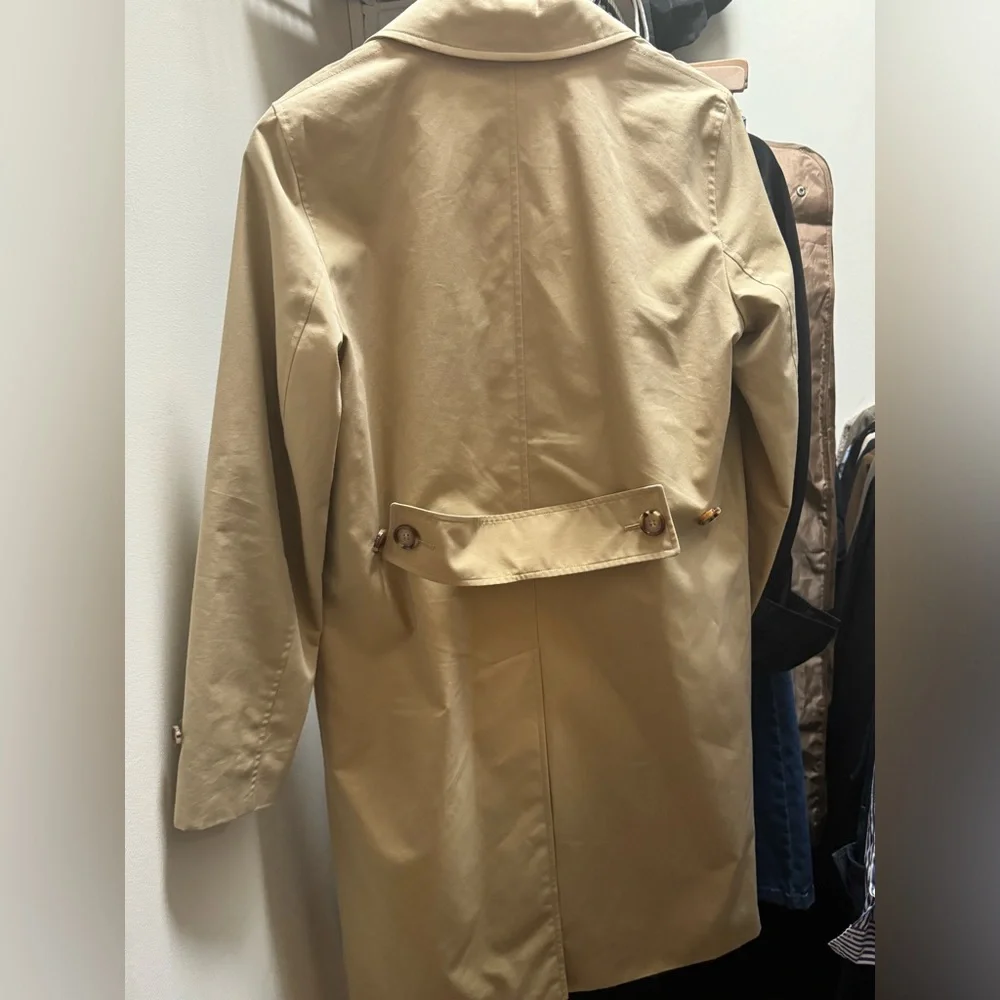 Burberry Women’s Farringdon Car Coat In Honey - Picture 2 of 11